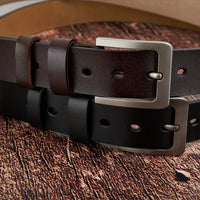 Dad, We Love You - Personalized Engraved Leather Belt