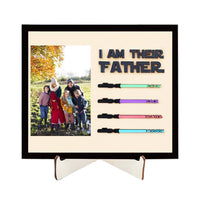 Family Photos Lightsaber Creative Ornaments Father's Day